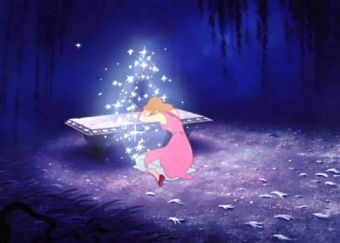 5 - Fairy Godmother learns Cinderella to have faith in his dreams